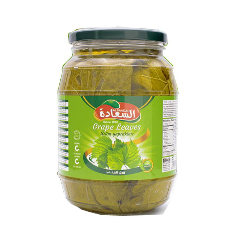 Al Saadah Grape Leaves 950gr x 12 Glass Jar  Main Image